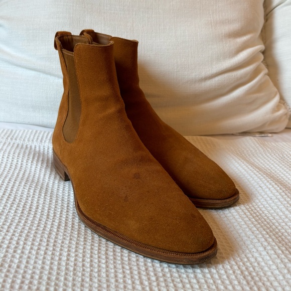 Story Et Fall calf suede Chelsea boots men’s size EU 46 / US 13 - Picture 2 of 6